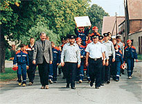 Amtsleiter - Ortswehrf�hrer - Amtsbrandmeister (v.l.)